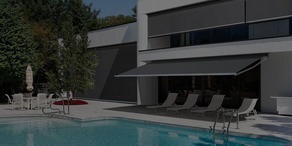 External Window Awnings Brisbane Outdoor Awning / Blinds