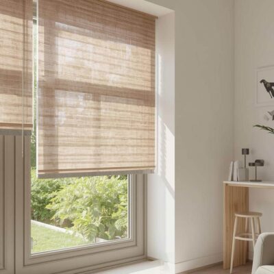 Motorised roller blinds with smart home app control and automation
